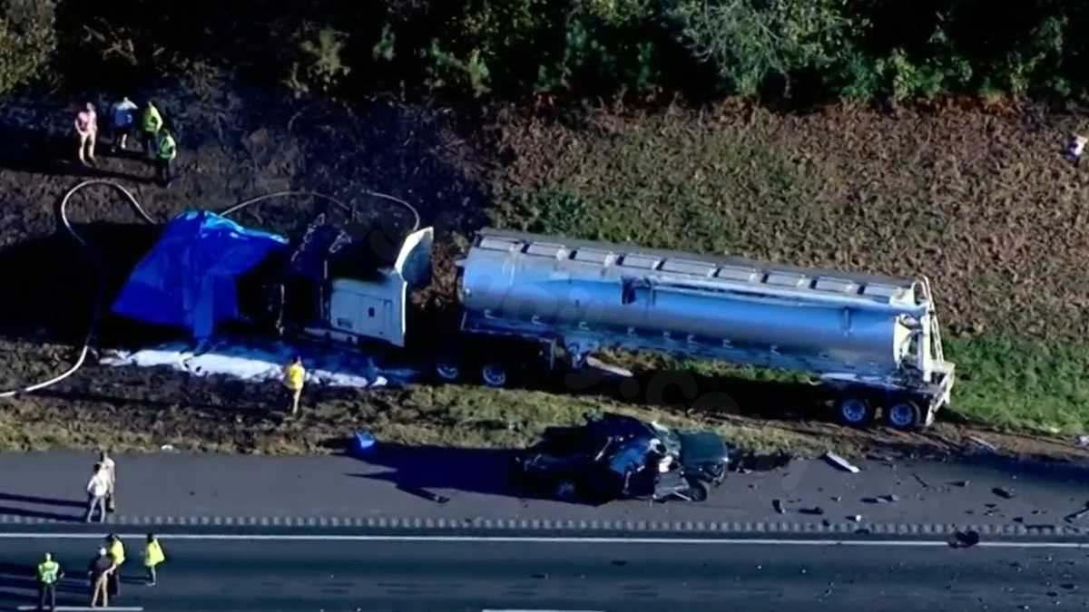 8 people, including 5 juveniles, die in fiery crash on I-85 in Georgia