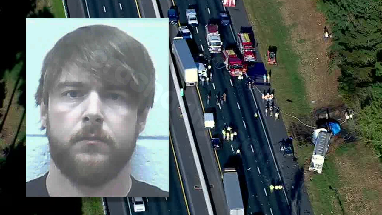 Charges filed against truck driver in deadly I-85 crash in Jackson County; 8 fatalities