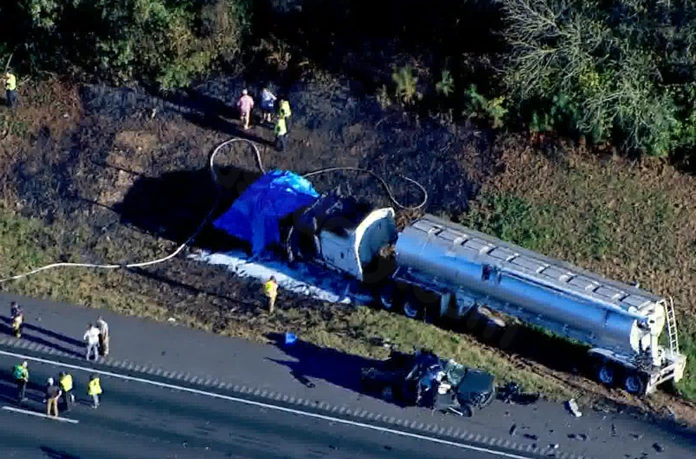 Driver charged in crash killing 3 adults, 5 kids after following van too closely