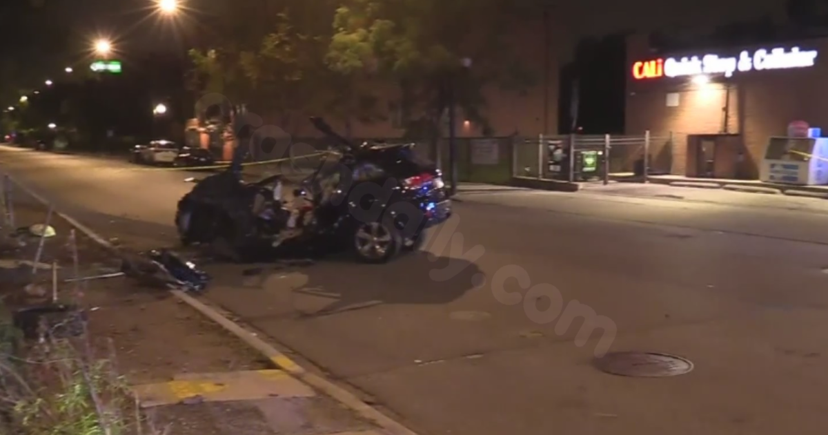 Fatal collision after car is stolen in Chicago's West Side