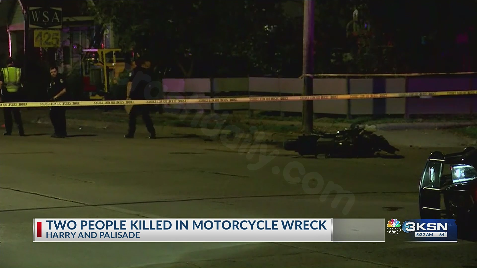 Fatal collision in south Wichita involving motorcycle and bicycle