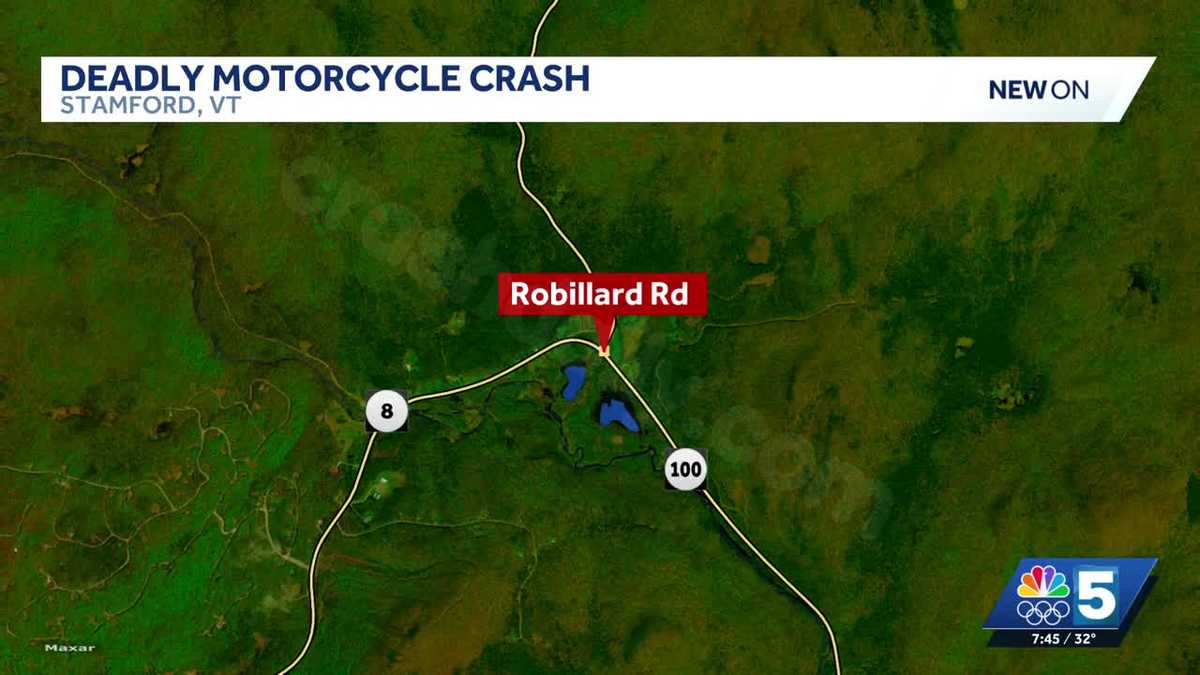 Fatal motorcycle accident in Southern Vermont