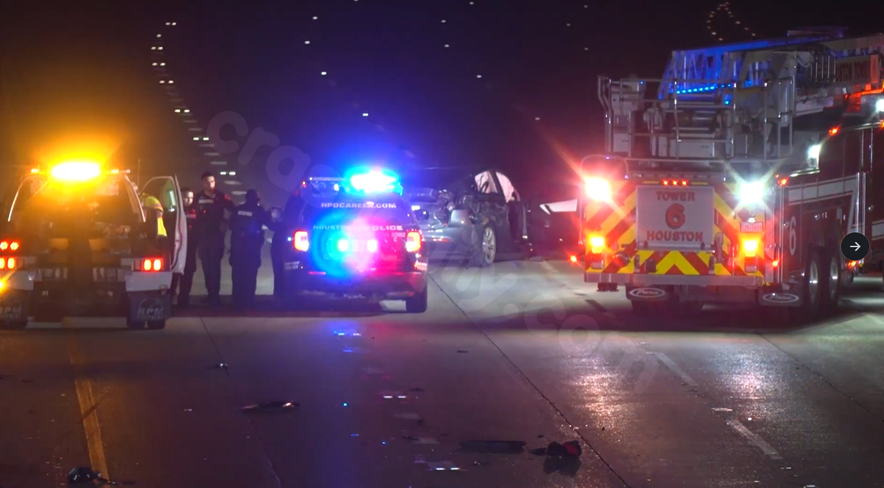 Fatal Tesla collision on I-10 East: Two fatalities and vehicle fire
