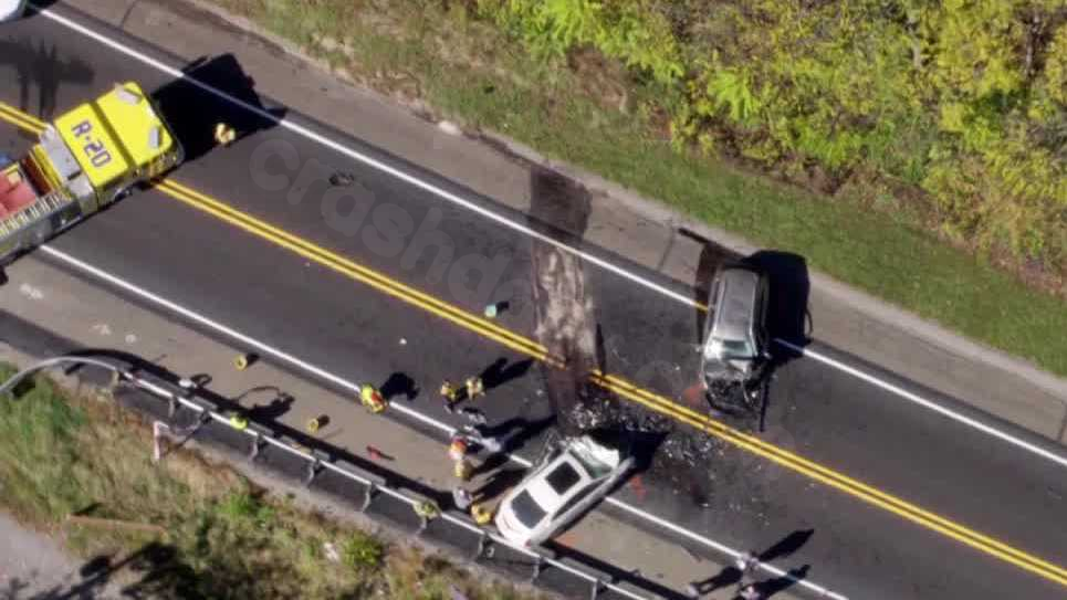 Route 68 in Butler County partially closed due to two-car collision | Serious injuries reported.