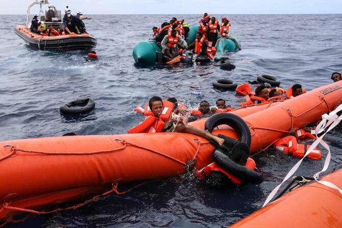 Two females discovered following Greece migrant vessel incident