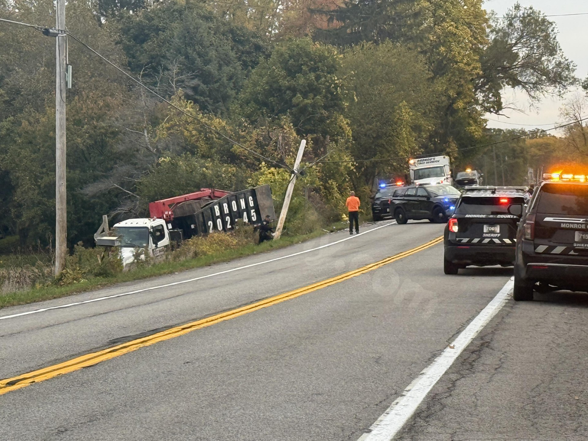 Scottsville Road in Chili has been reopened following a crash.