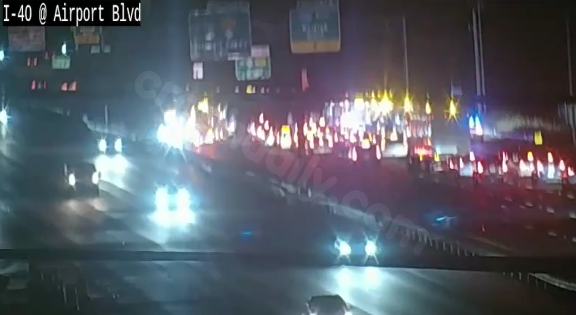 Fatal Crash Closes I-40 West near Page Road in Durham County, Police Report