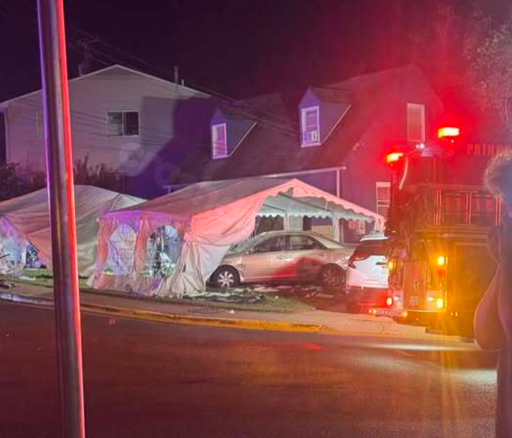 Fatal hit-and-run crash at child's party, driver arrested