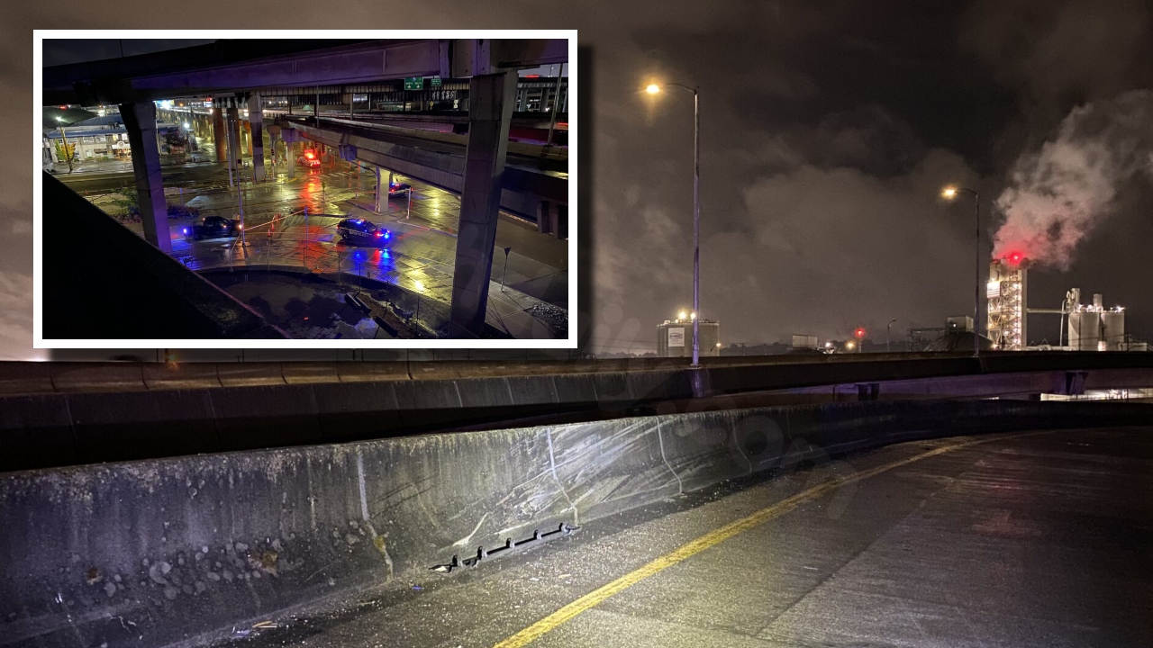 Fatal Seattle overpass car crash leaves teen dead, others injured