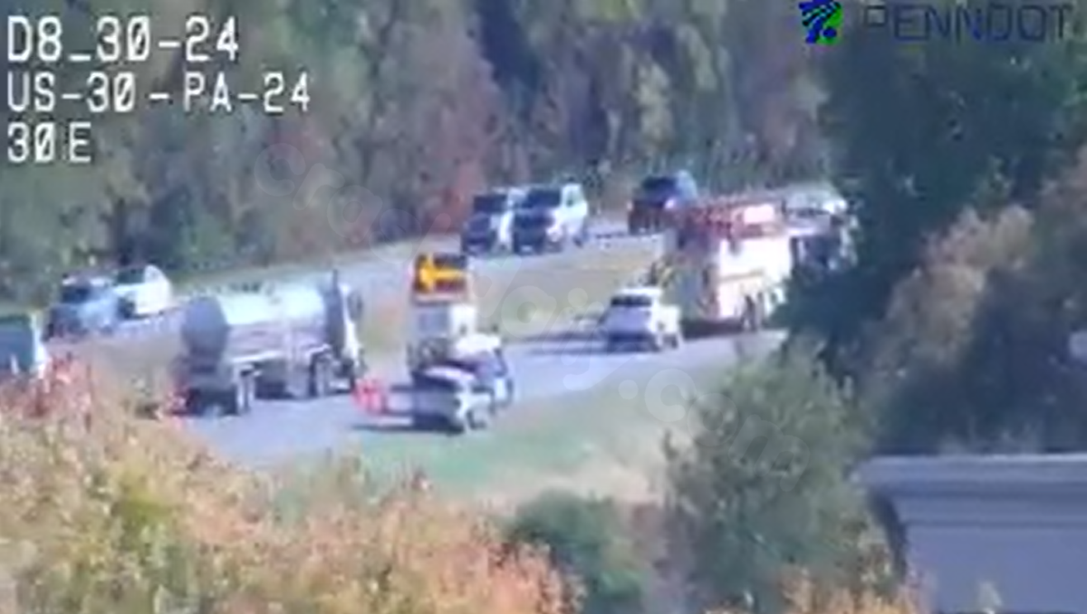 Route 30 crash requires coroner in York County; traffic halted.
