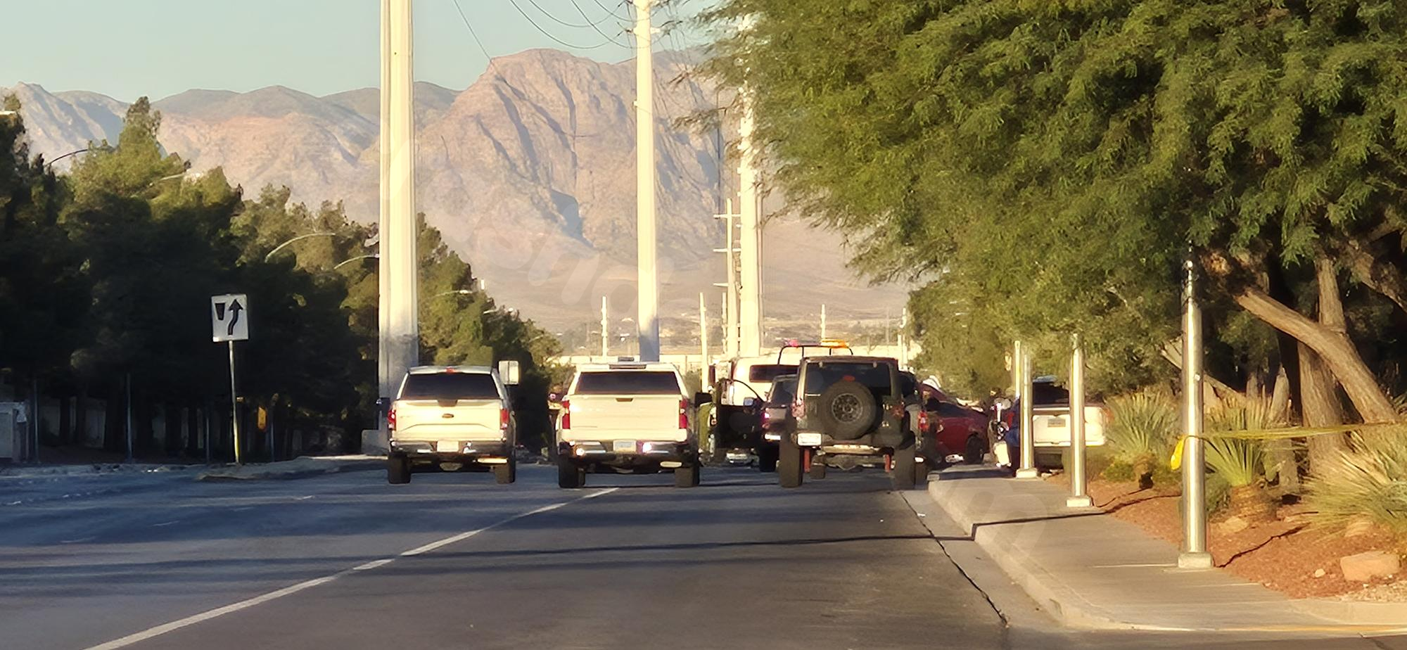 Fatal crash into power pole in south Las Vegas