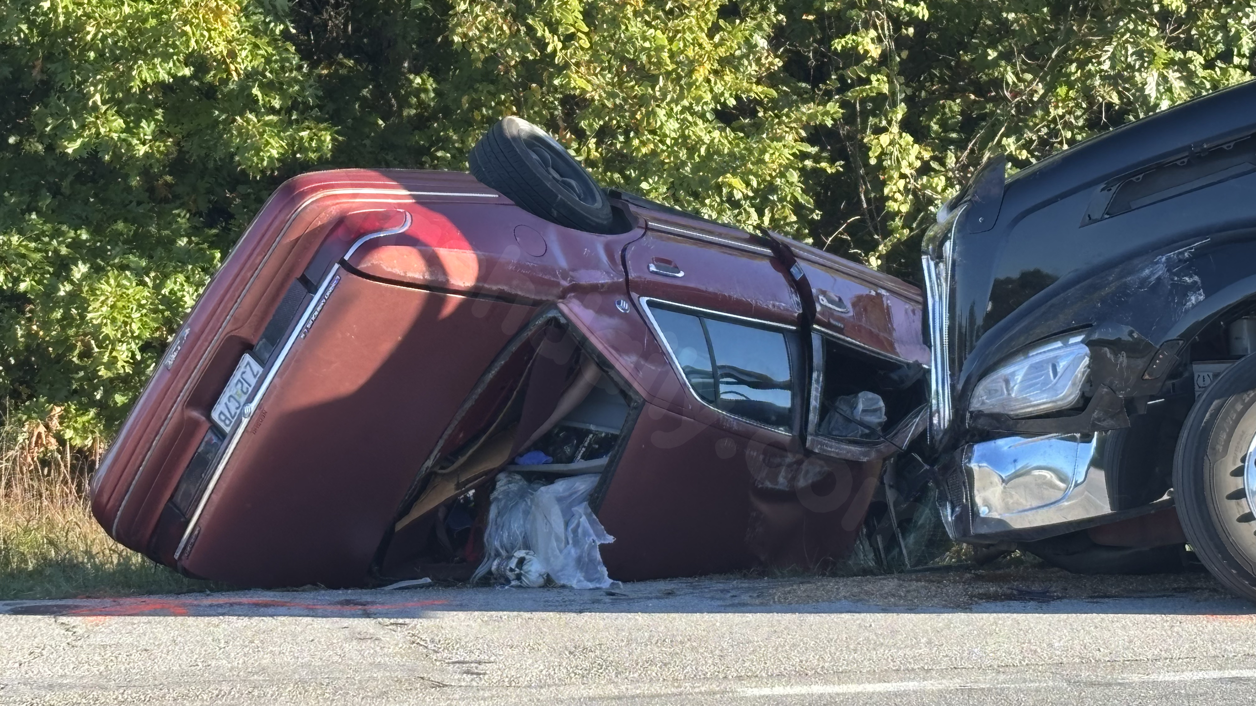 Newton County experiences severe two-vehicle collision