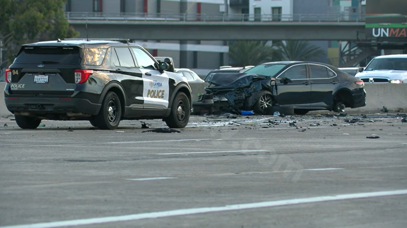 Officer killed after stopping at crash scene in San Diego