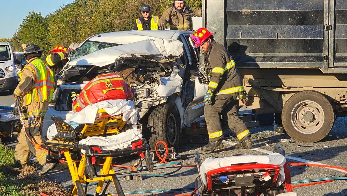 Route 30 closed due to multiple-vehicle crash