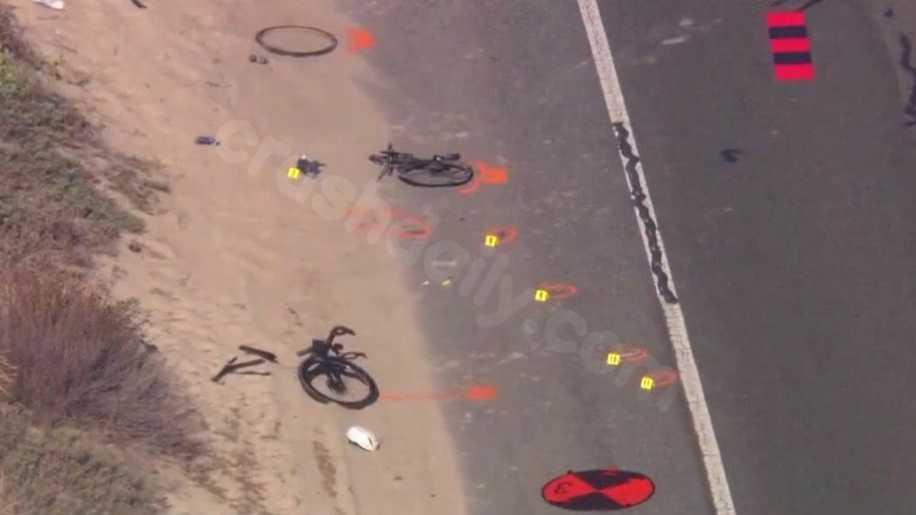 Suspect arrested for DUI after allegedly hitting 3 cyclists in Huntington Beach.
