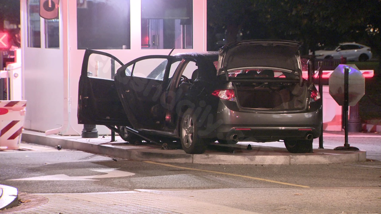 Arrest made after car crashes into White House security barrier