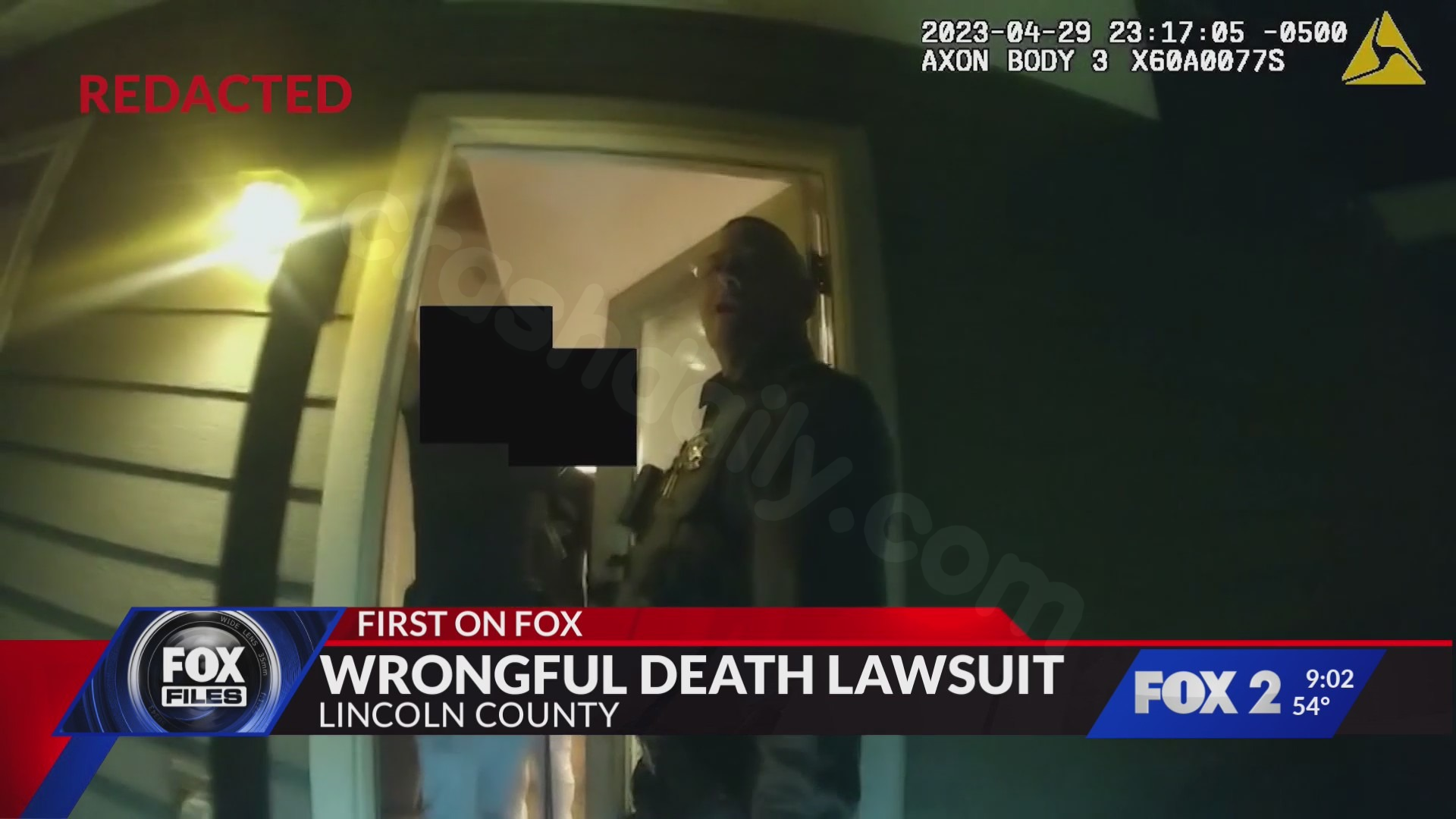 Teen house party bodycam footage before fatal accident
