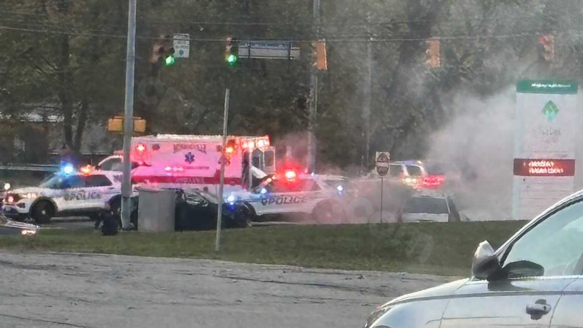 Two individuals hurt in collision near hospital in Western Pennsylvania