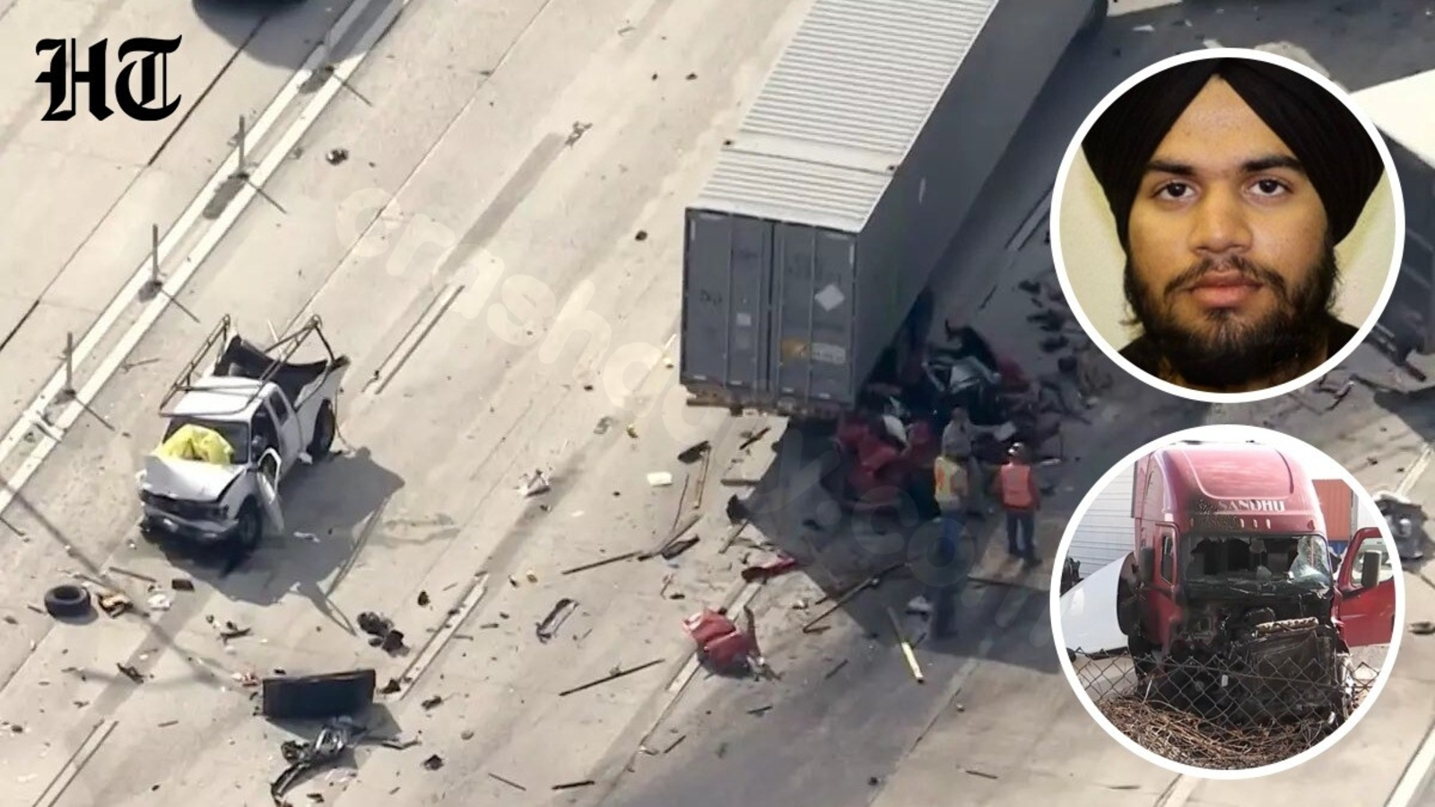 Possible paraphrase: "Concerns rise over potential backlash against Sikh truckers after California accident"
