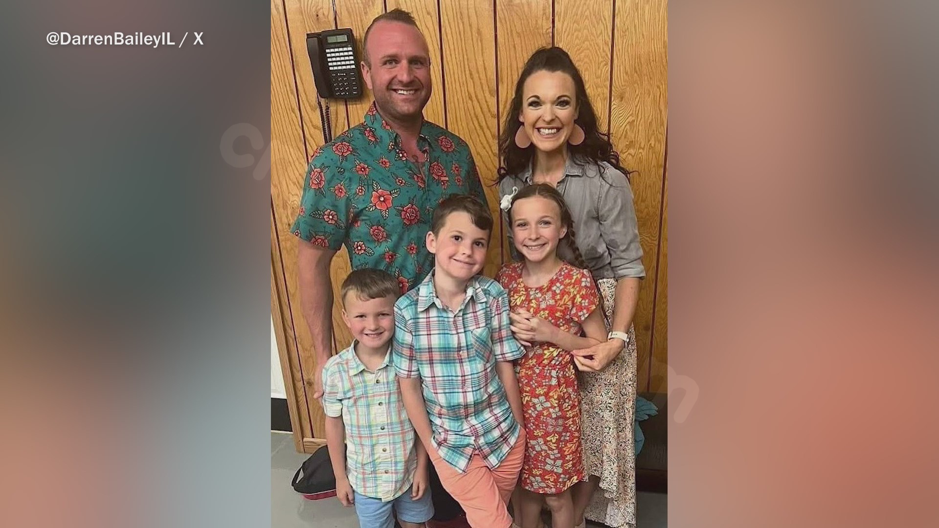 Tragic helicopter crash claims lives of Darren Bailey's son, daughter-in-law, and two grandchildren