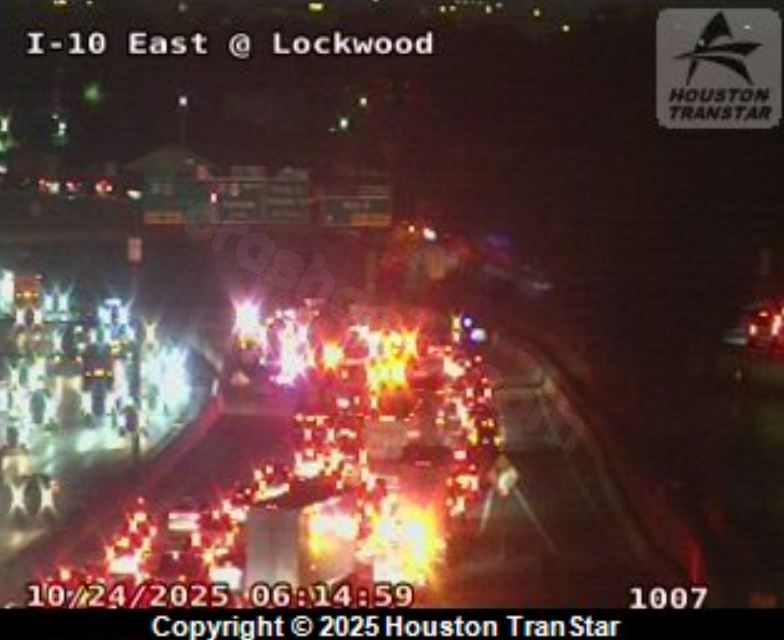 Deadly collision on I-10 East near Waco Street causes lane closures