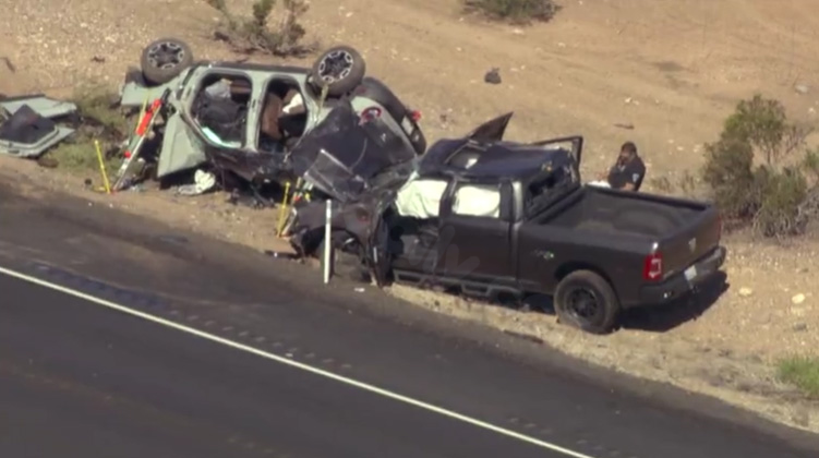 Fatal crash near Lake Pleasant injures man and kills woman