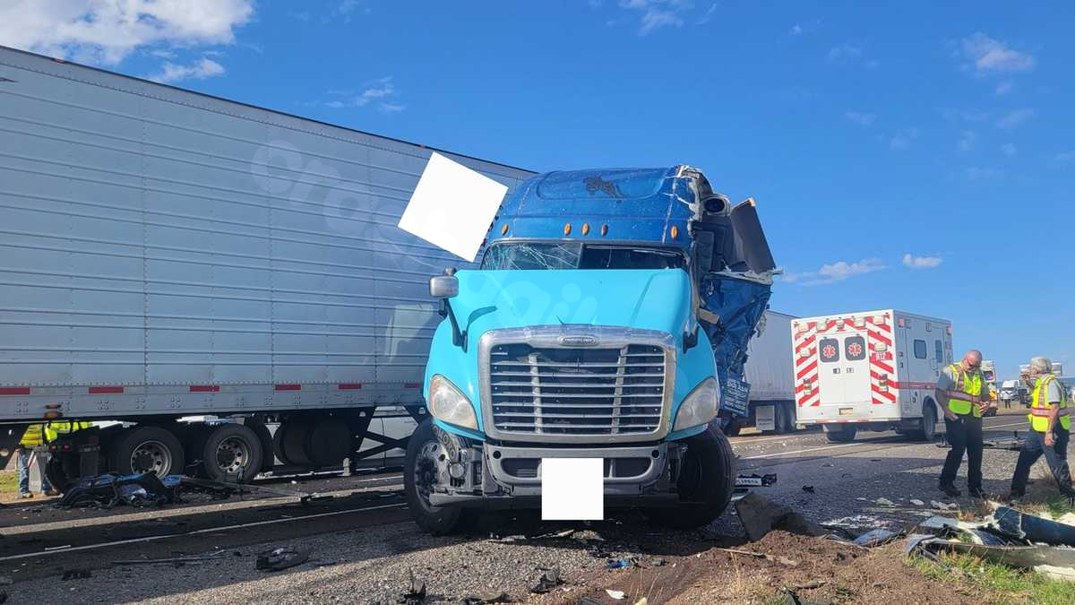 Injury reported in Interstate 40 semitrailer collision