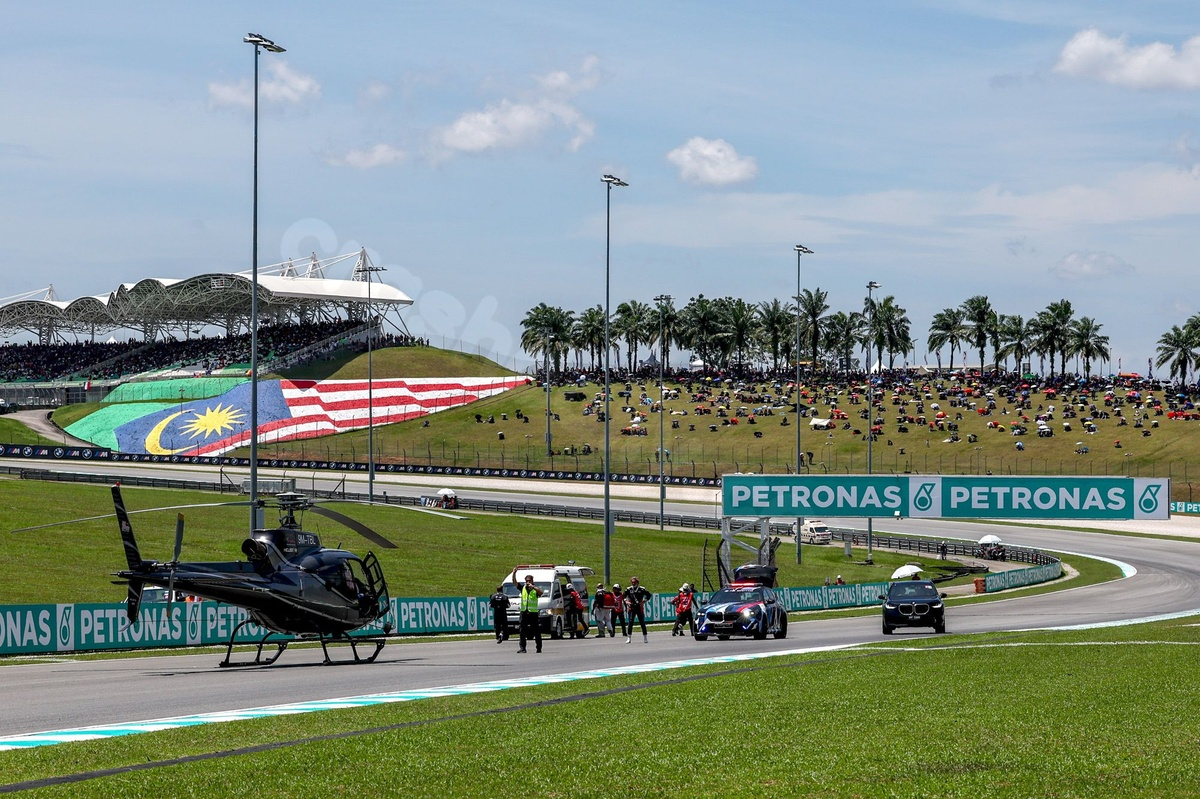 Bagnaia puzzled over Moto3 race proceeding post Sepang crash