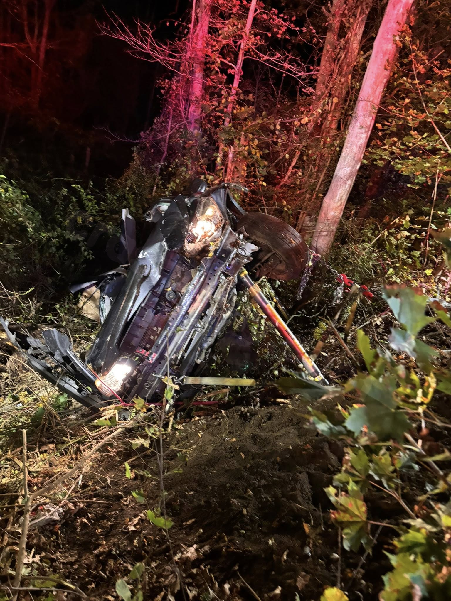 Driver airlifted to trauma center following Gales Ferry collision