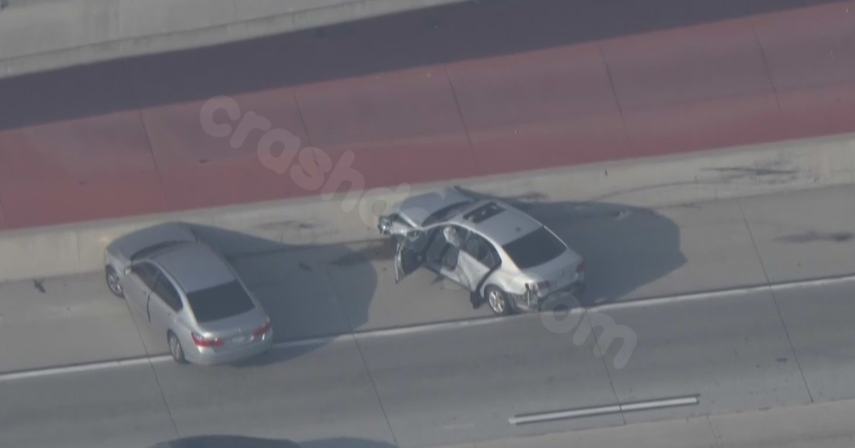 Police chase in Inland Empire leads to collision following suspected robbery