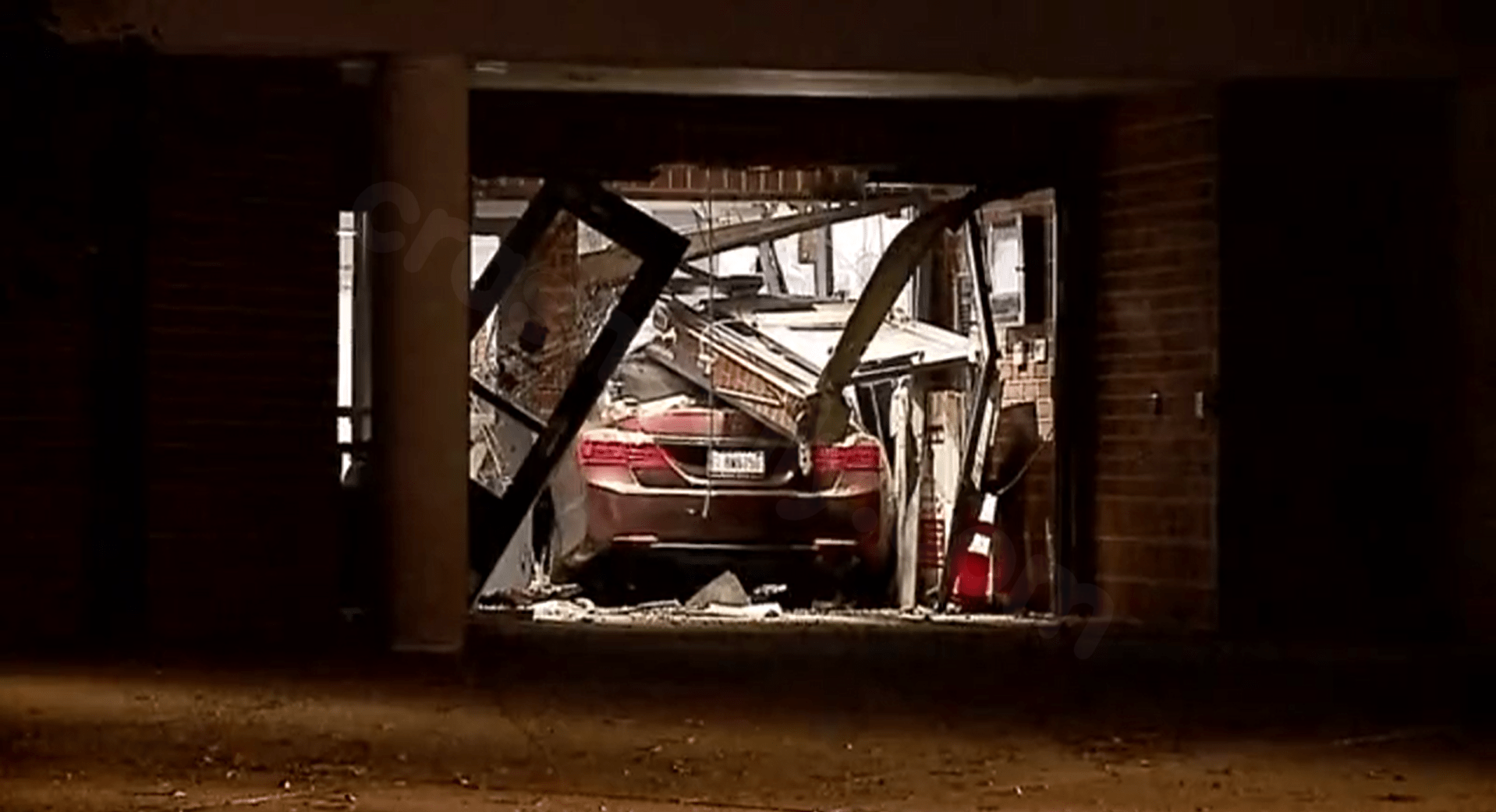 Vehicle collides with Spring Mill Elementary School