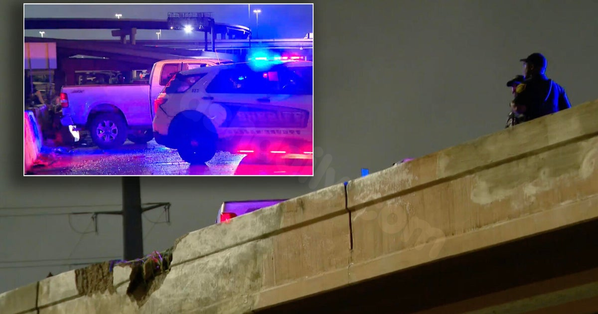 Dallas deputy critically injured in I-35 overpass incident with Ford F-150 and Tesla