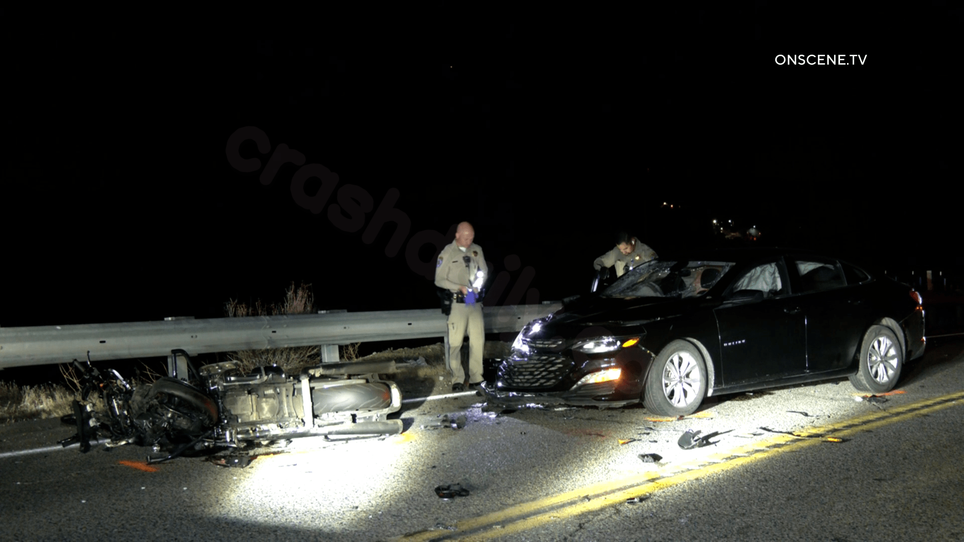 Deadly Collision Between Motorcycle and Car