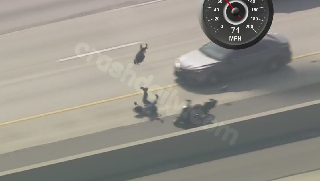 Deputy dies in line of duty before high-speed chase and crash on Southern California highway
