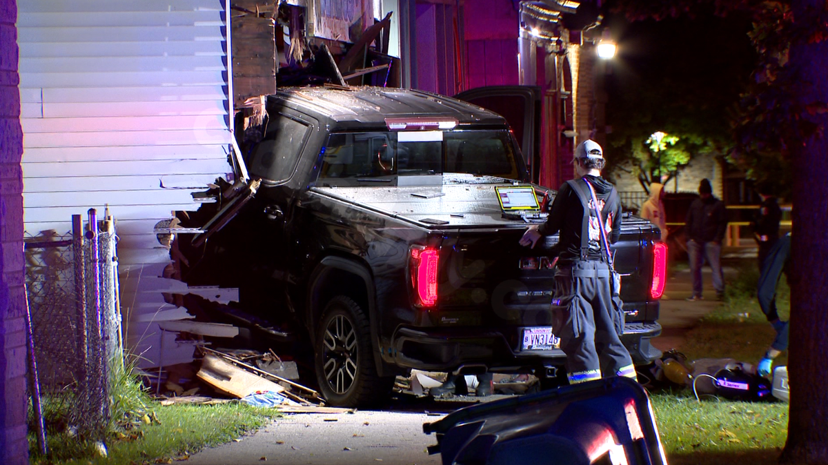 Fatal truck collision in Milwaukee.