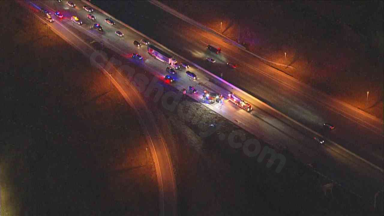 Traffic slowed on northbound I-25 in Lone Tree due to fatal accident