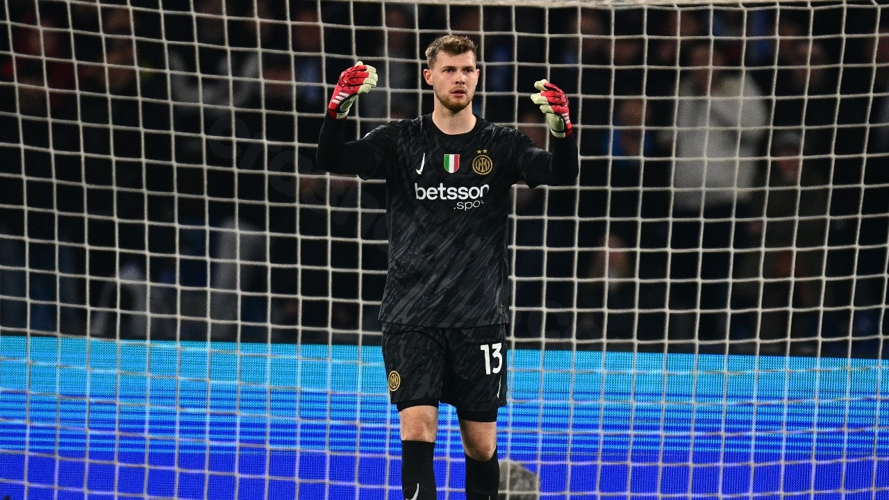 Inter Milan’s Josep Martinez involved in car crash that results in death of elderly person in wheelchair.