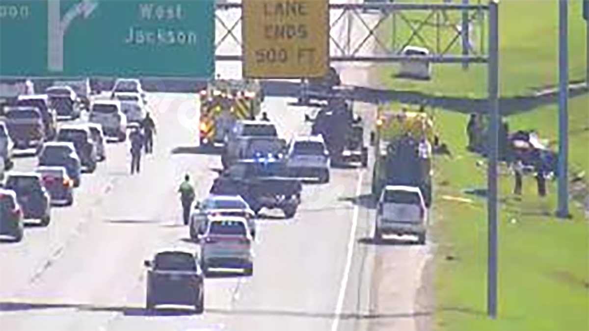 Medical helicopter called to I-55 in Ridgeland following severe accident