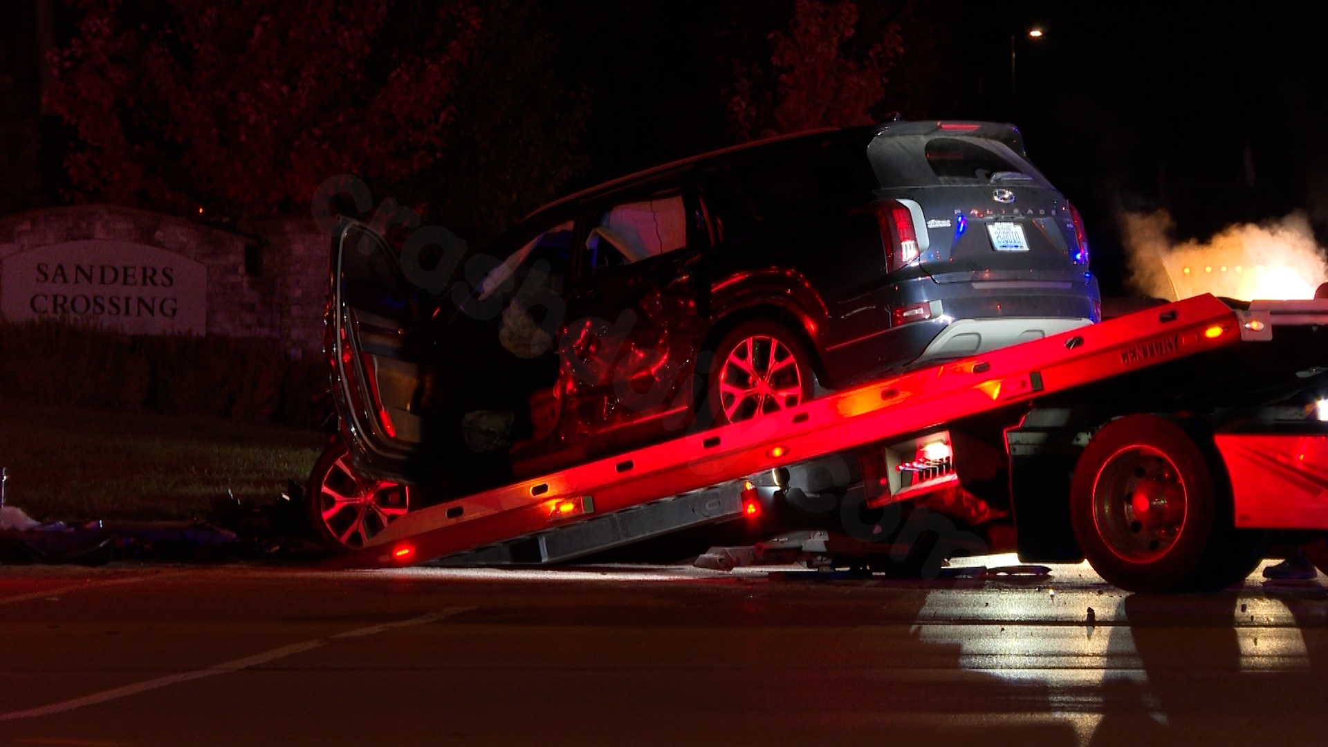 Three injured in collision near Masterson Station area