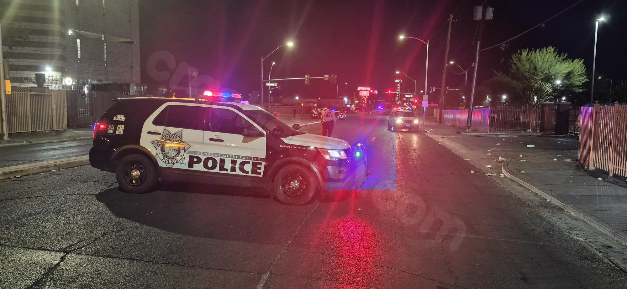 Fatal car crash in downtown Las Vegas possibly caused by DUI; road closures