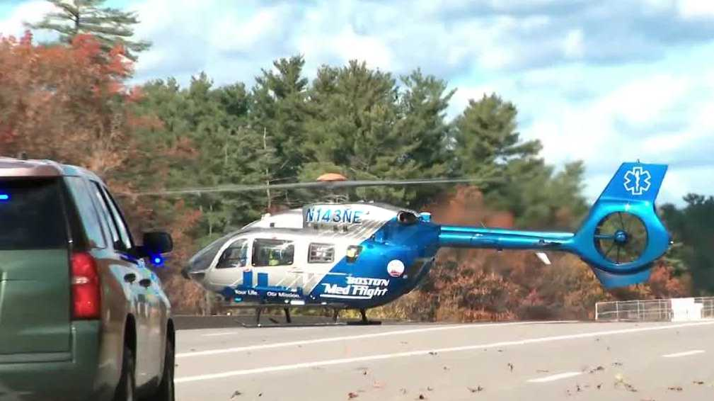 Multiple vehicles crash on Everett Turnpike in Nashua, resulting in injuries