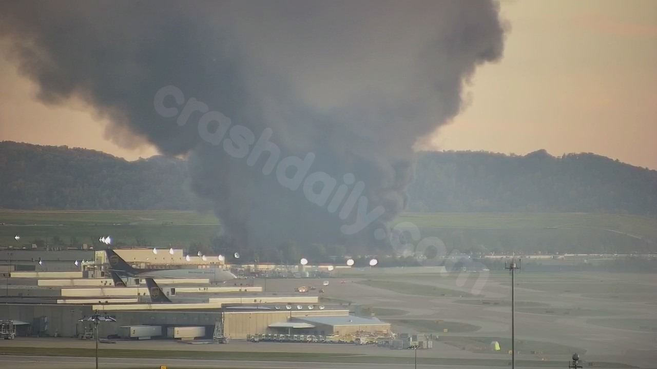 Injuries reported after UPS plane crash near Louisville airport