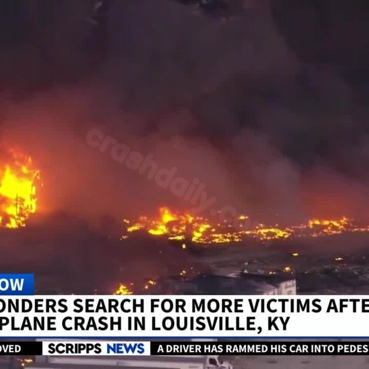 Recovery of black boxes following deadly UPS plane crash in Louisville