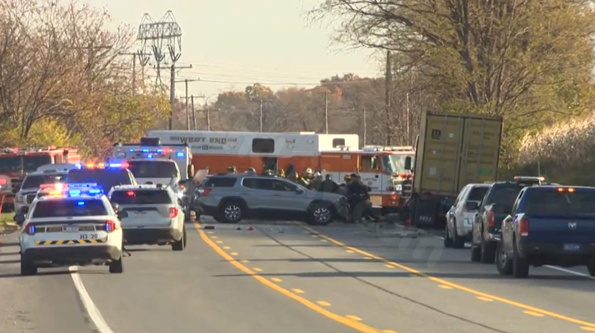 Road shut down after Franklin County collision; coroner summoned.