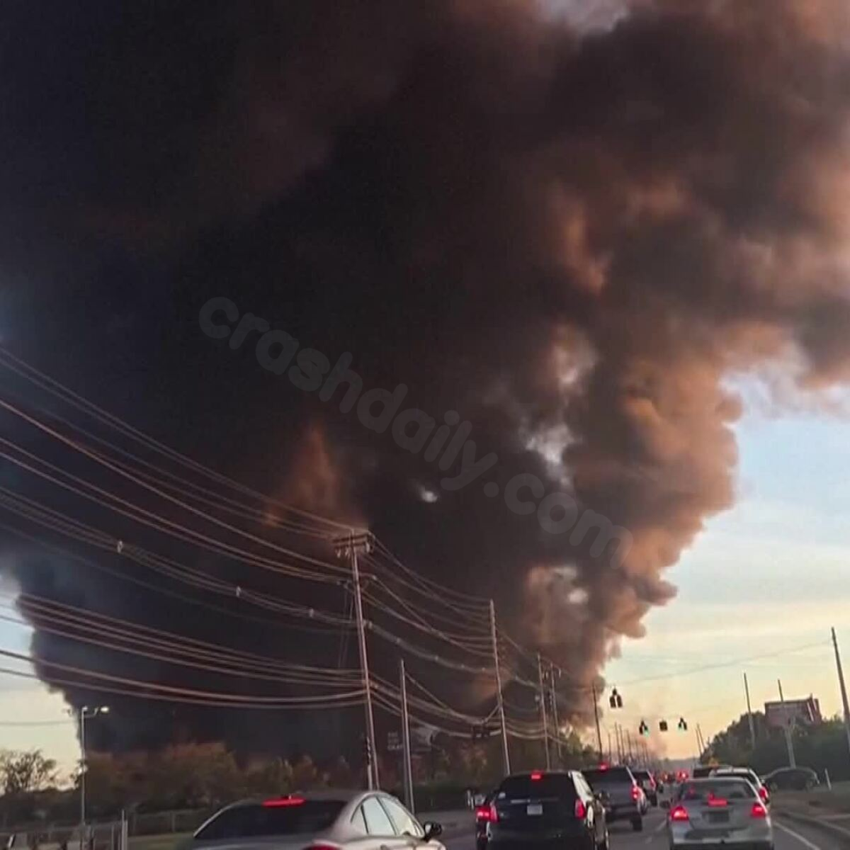 UPS plane crash in Louisville leaves three dead and 11 injured