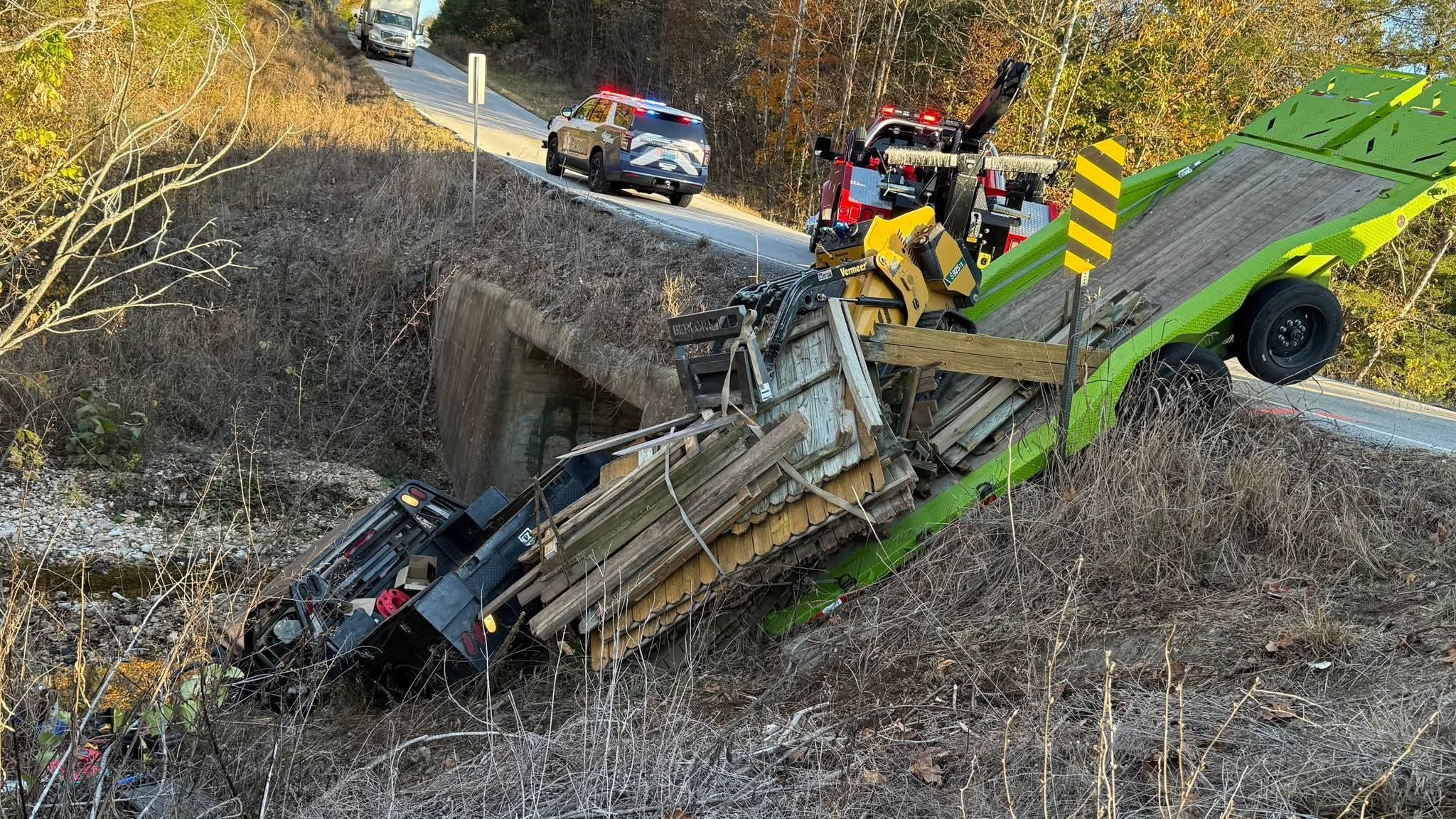 Sparta team rescues driver from creek following bridge incident