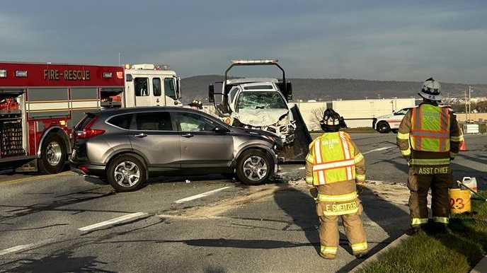Driver trapped and two hospitalized in head-on crash in York County