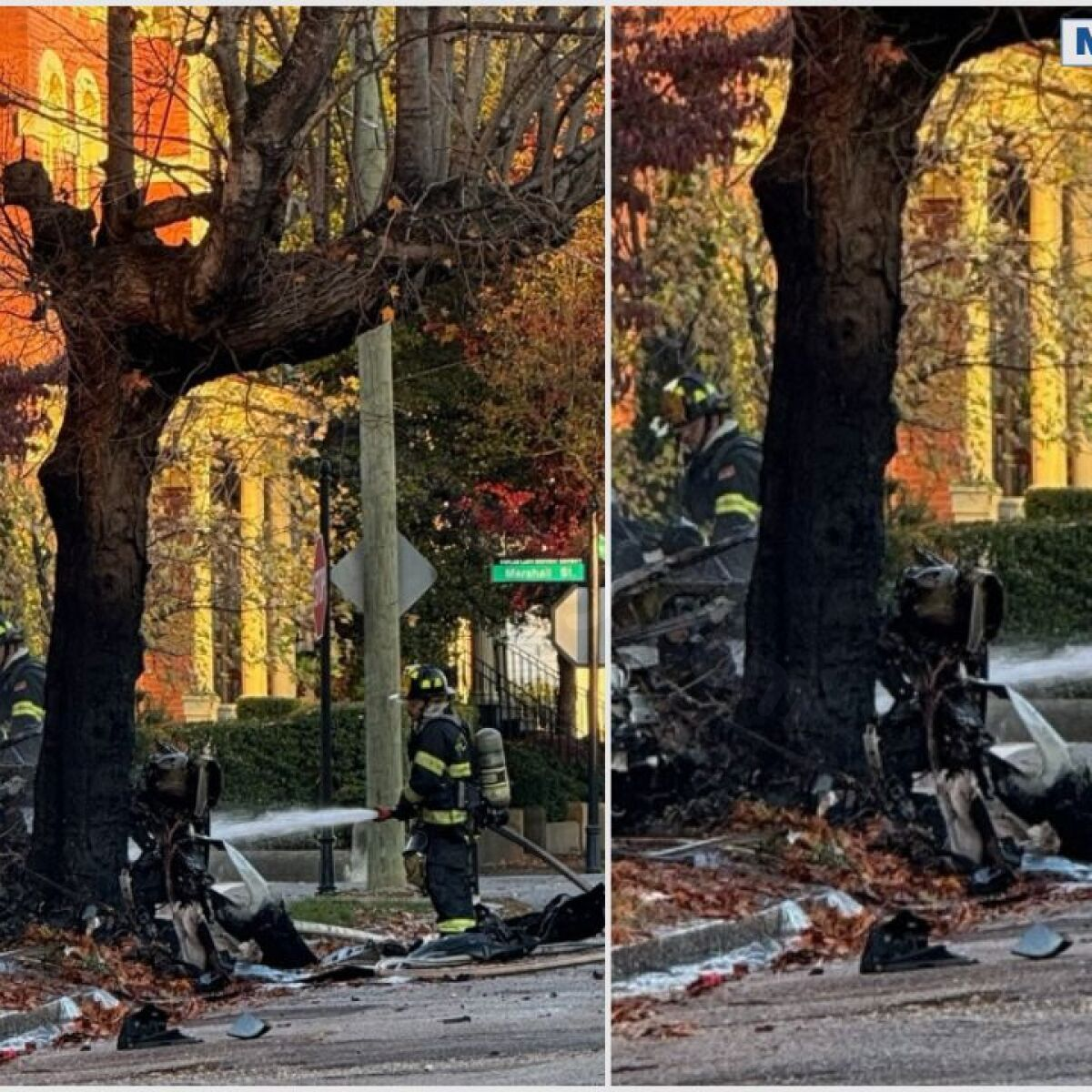 2 dead, 2 injured in Tesla crash causing fire in Petersburg home - authorities