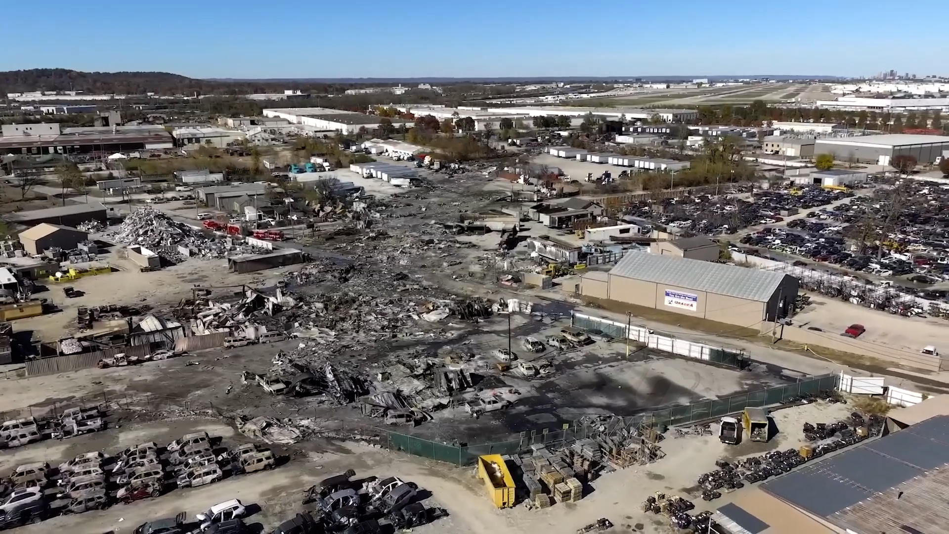 Video reveals the damage caused by UPS plane crash