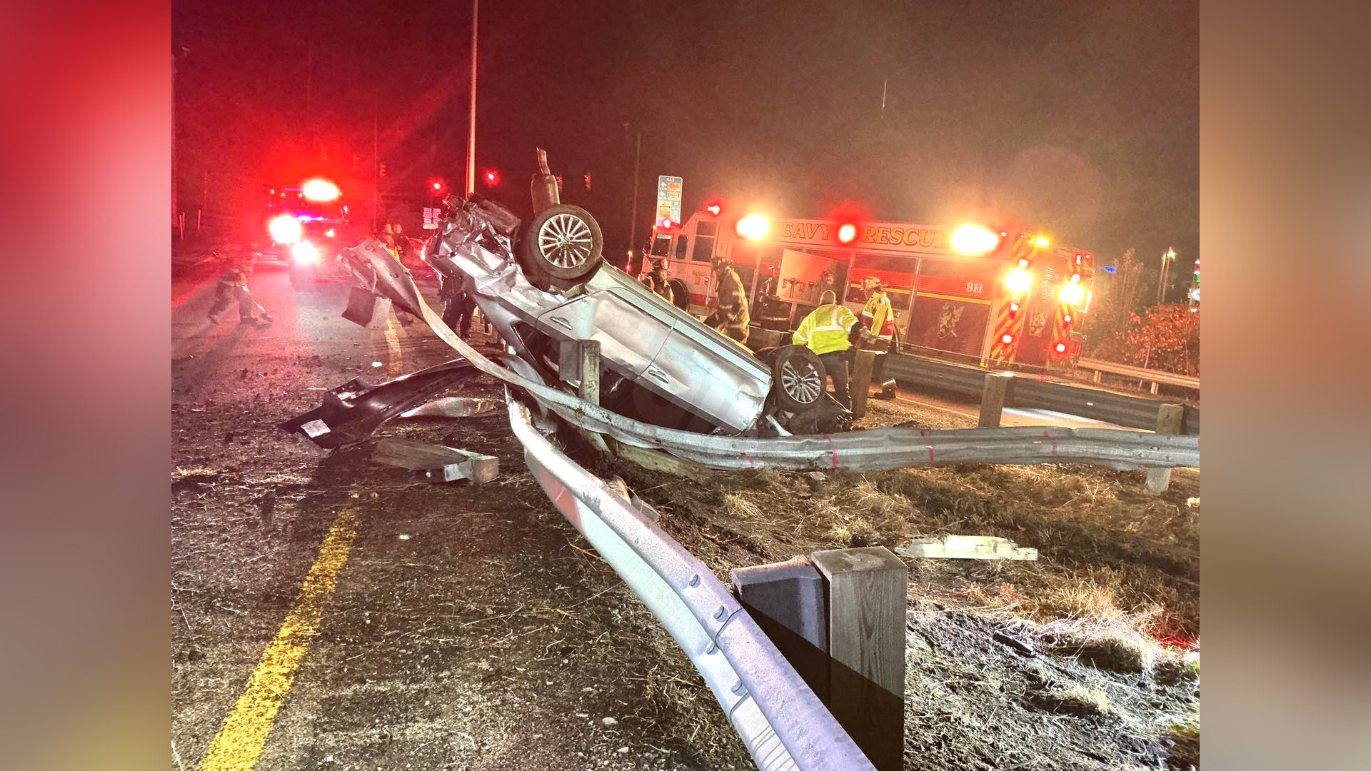 Early morning White Hall crash causes no injuries